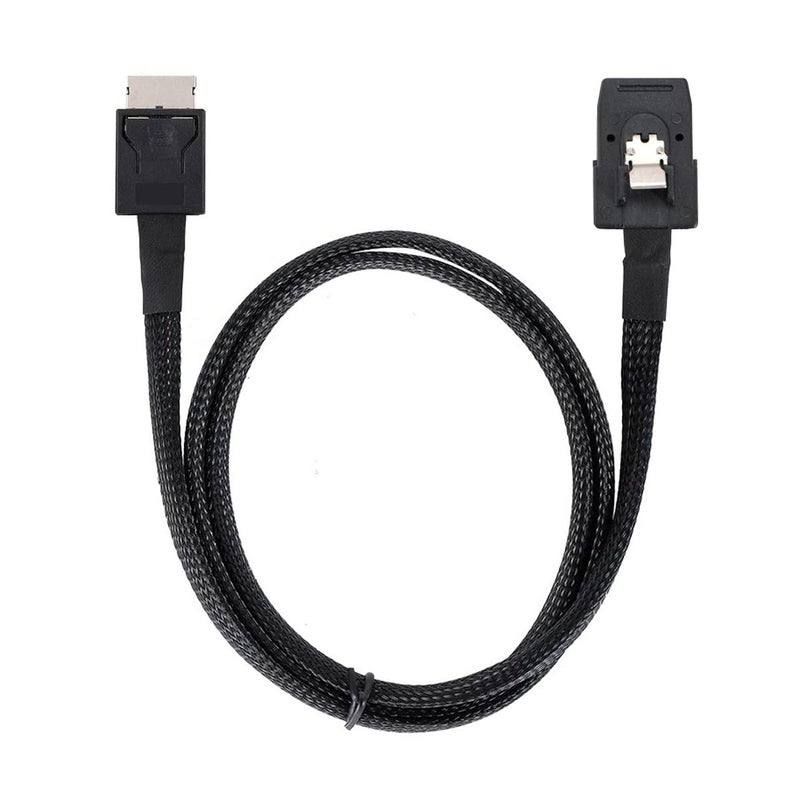 CY Oculink PCIe PCI-Express SFF-8611 4i to SFF-8087 36Pin PCIE Slimline SSD Data Active Cable 50cm - Image 1